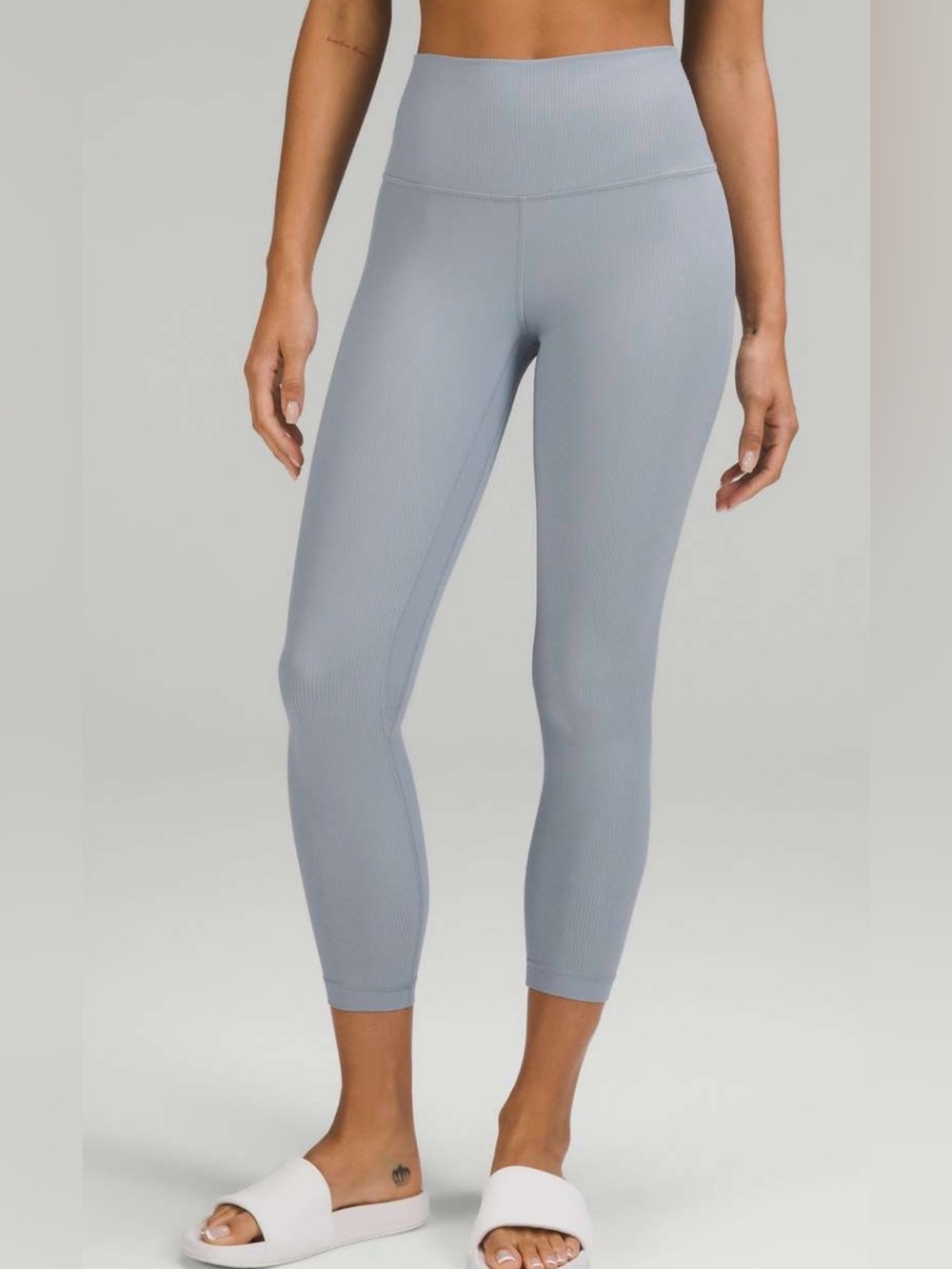 Lululemon Align Ribbed High Rise in Chambray Size 10